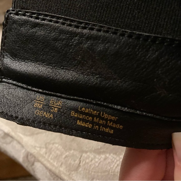 Nwt Genia smooth and croc-effect leather Chelsea boots - Picture 4 of 10